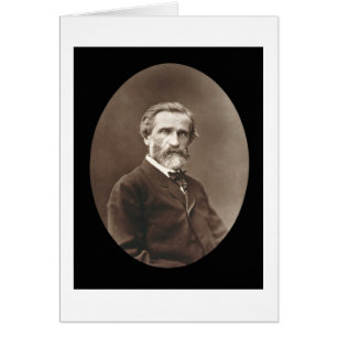 Cartão Giuseppe Verdi (1813-1901) de "Galerie Contempor