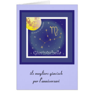 Cartão Giuvintschella 23 avust fin 23 set Karte