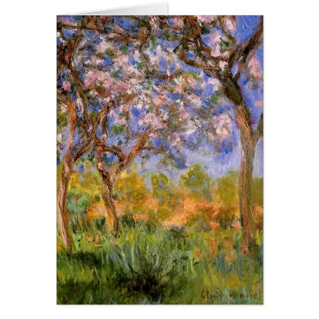 Cartão Giverny em Springtime (Frente)