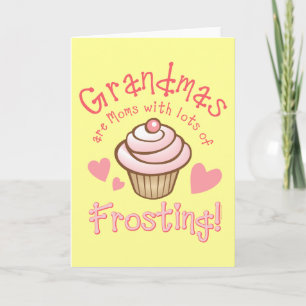 Cartão Glacé da vovó