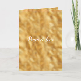 Cartão Glam Dourado personalizado