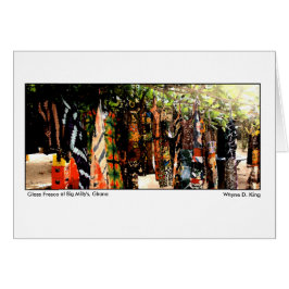 Cartão Glass Fresco no Big Millys, Gana