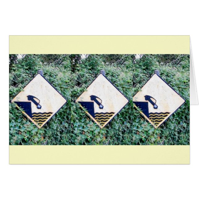 Cartão Glin Ireland Sinal (Frente Horizontal)