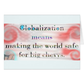 Cartão Globalização por EUA (cartão)