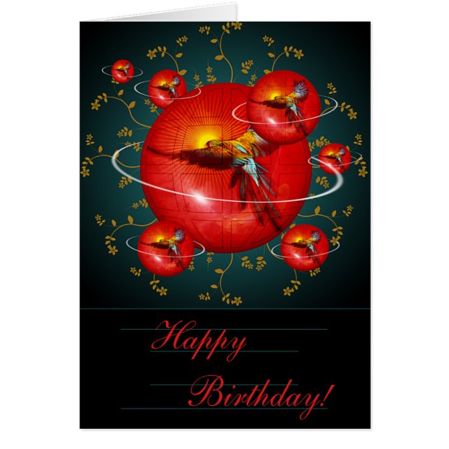 Cartão GlobesOfPeace - Cartão, Saudação, Notas (Frente)