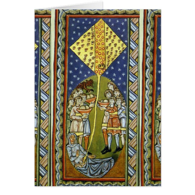 Cartão glória a hildegard de bingen (Frente)