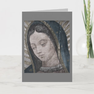 Cartão Glória à Nossa Senhora de Guadalupe