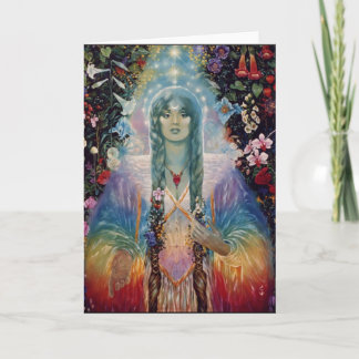 Cartão Glória da manhã por Elizabeth Kyle.