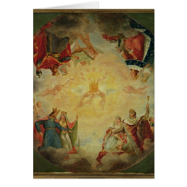 Cartão Glória de St. Genevieve (Frente)