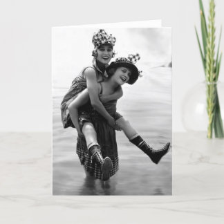 Cartão Gloria Swanson e Phyllis Haver