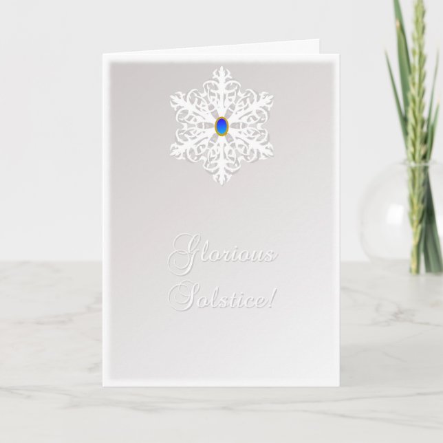 Cartão Glorioso Solticce (Frente)