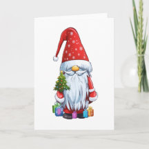 Gnomo de Natal Gonk Vestido com um Traje Festivo