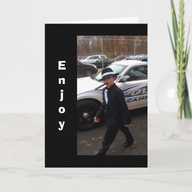 CARTÃO GO OUT AND ENJOY YOUR BIRTHEDAY (Frente)