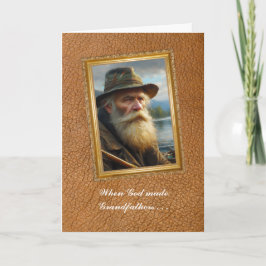 Cartão God threw away the Grandfather mold