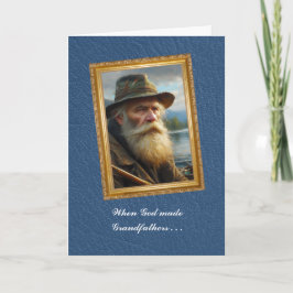 Cartão God threw away the Grandfather mold