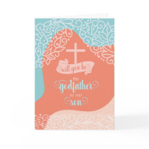 Goddad Laranja e Azul com Cruz