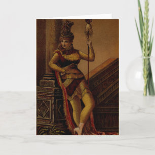 Cartão "Goddess for Hire" Greeting Card