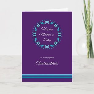 Cartão Godmother Mother's Day Card