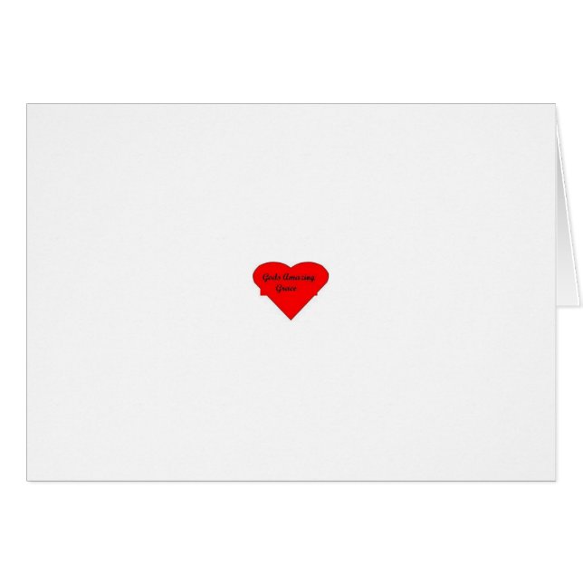 Cartão godsgrace (Frente horizontal)