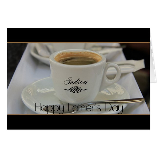 Cartão Godson Happy Dia de os pais (Frente Horizontal)