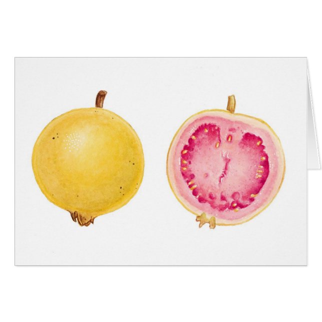 Cartão Goiaba (Frente Horizontal)