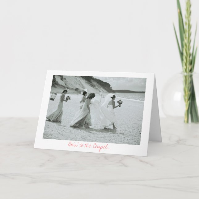 Cartão Goin à capela (Frente)