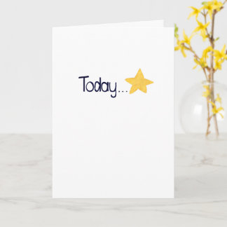 Cartão Gold Star Making It Through Today Encouragement