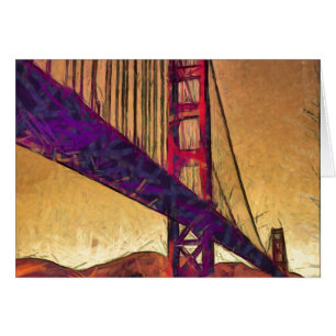 Cartão Golden gate bridge