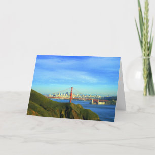 Cartão Golden Gate Bridge Card