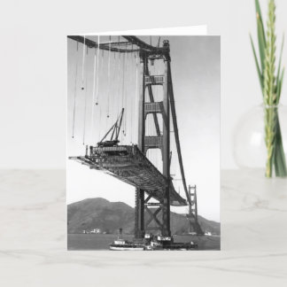 Cartão Golden gate bridge mim