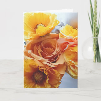 Cartão Golden Hour Bloom Greeting Card