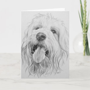 Cartão Goldendoodle