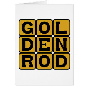 Cartão Goldenrod, Cor