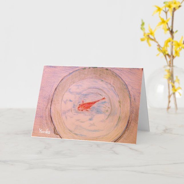 Cartão Goldfish (Flor Amarela)