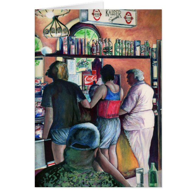 Cartão Golf Bufe, Budapeste (Frente)