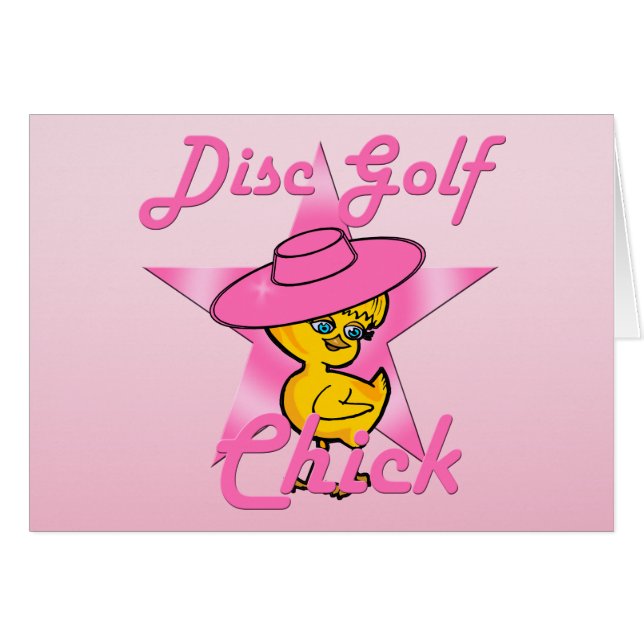 Cartão Golf de Disco nº 8 (Frente Horizontal)