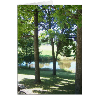 Cartão Golf Green