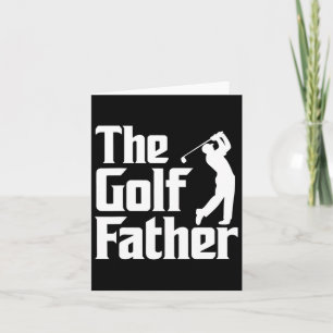 Cartão Golf Padre Funny Golfer Pai Presente Para Dia de o