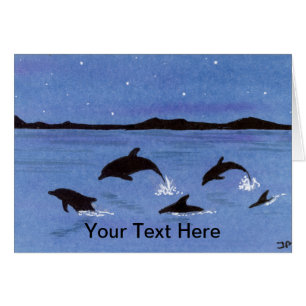 Cartão Golfinhos