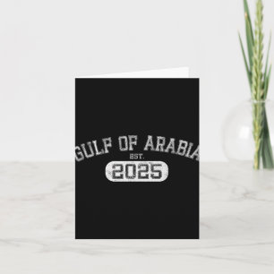 Cartão Golfo Da Arábia Est 2025 Trump Arabian Golfo Funny