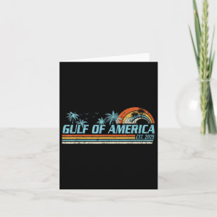 Cartão Golfo De Bandeira Americana 2025