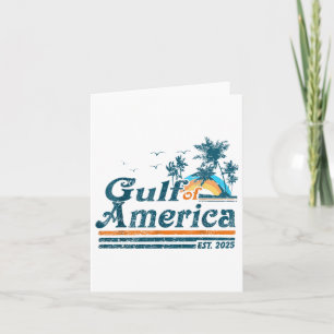 Cartão Golfo De Bandeira Americano 2025
