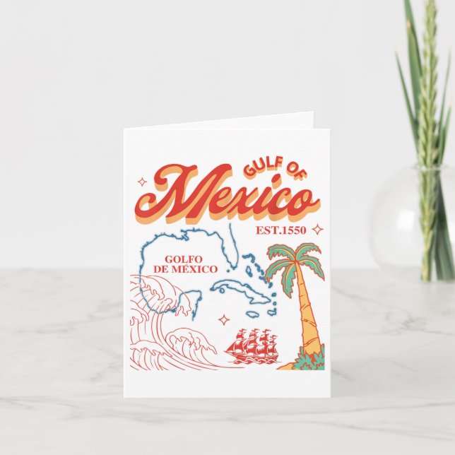 Cartão Golfo Do México (Frente)