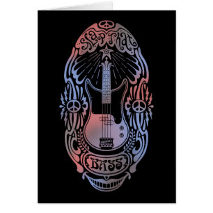 Cartão Golpeie esse baixo