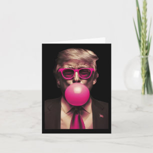 Cartão Goma-Bola-Trump