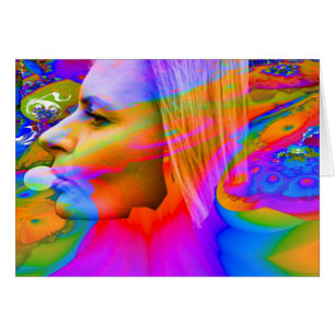 Cartão Goma de bolhas