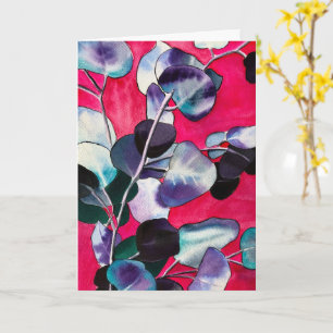 Cartão Goma deixa aquarela