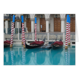 Cartão Gôndola no Venetian, Las Vegas