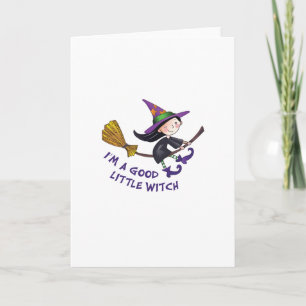 CARTÃO GOOD LITTLE WITCH