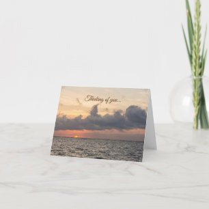 Cartão Goodmorning Folly Beach Thinking Of You Card